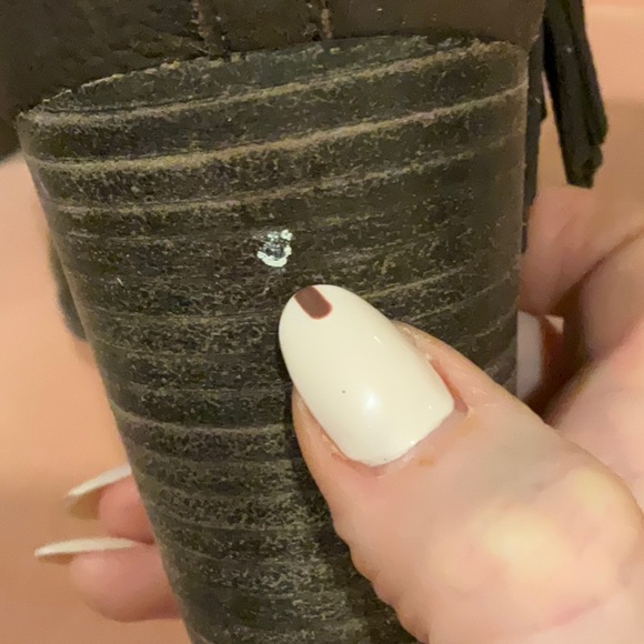 Ecco fringed bootie sz 41 Us 10 - Picture 5 of 9